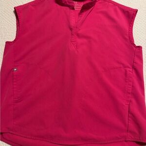 Figs Set Hot Pink Technical Collection Rafaela Top and Zamora Joggers